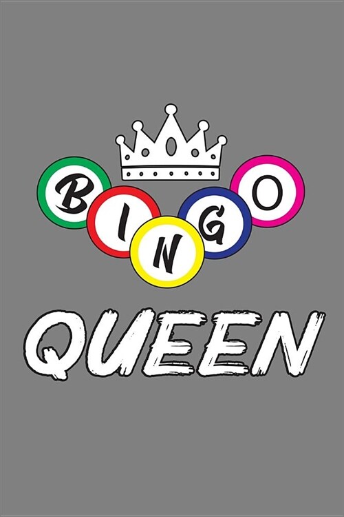 Bingo Queen: With a matte, full-color soft cover this Cornell lined notebook is the ideal size (6x9in) 54 pages to write in. It mak (Paperback)