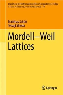 Mordell-Weil Lattices (Hardcover, 2019)