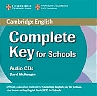 Complete Key for Schools Class Audio CDs (2) (CD-Audio)