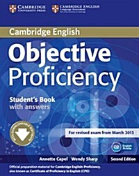 Objective Proficiency Students Book with Answers with Downloadable Software (Multiple-component retail product, 2 Revised edition)