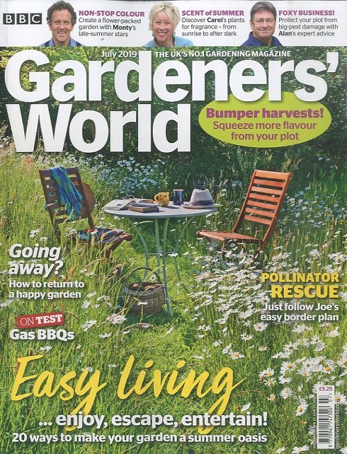 Gardeners World (월간 영국판): 2019년 07월호