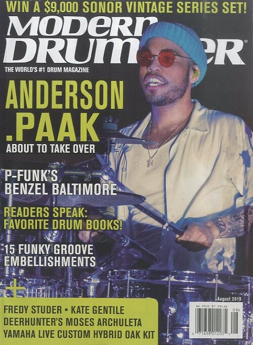 Modern Drummer (월간 미국판): 2019년 08월호