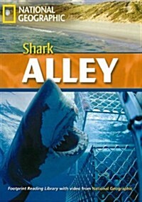 Shark Alley + Book with Multi-ROM: Footprint Reading Library 2200 (Paperback)