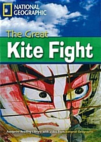 The Great Kite Fight + Book with Multi-ROM: Footprint Reading Library 2200 (Paperback)