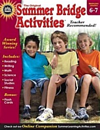 Summer Bridge Activities(r), Grades 6 - 7 (Paperback)