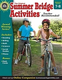 Summer Bridge Activities(r), Grades 7 - 8 (Paperback)