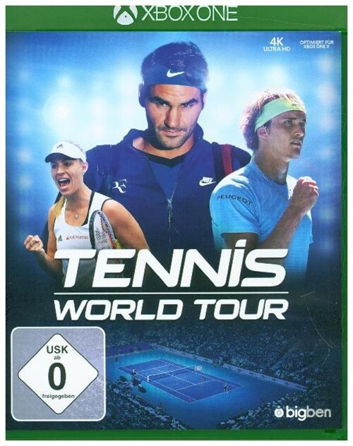 Tennis World Tour, 1 XBox One-Blu-ray Disc (Blu-ray)