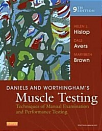 [중고] Daniels and Worthinghams Muscle Testing : Techniques of Manual Examination and Performance Testing (Spiral Bound, 9 Revised edition)