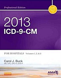 ICD-9-CM 2013 for Hospitals, Vol 1, 2, & 3 + CPT 2013 (Paperback, PCK, Spiral, Professional)