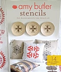 Amy Butler Stencils: Fresh, Decorative Patterns for Home, Fashion & Craft [With Stencils] (Paperback)