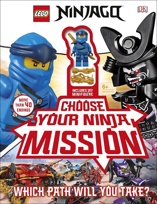 LEGO NINJAGO Choose Your Ninja Mission : With NINJAGO Jay minifigure (Hardcover)