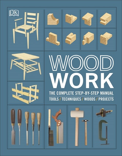 Woodwork : The Complete Step-by-step Manual (Hardcover)