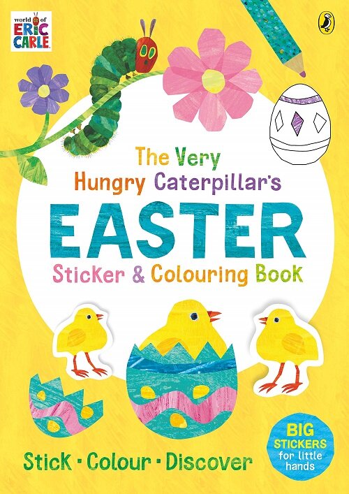 The Very Hungry Caterpillars Easter Sticker and Colouring Book (Paperback)