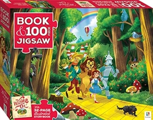 Book with 100-piece jigsaw: Wizard of Oz (Jigsaw)