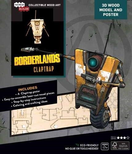 Incredibuilds: Borderlands Clap Trap (Kit)