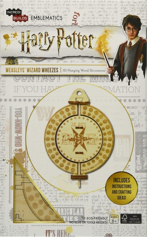 IncrediBuilds Emblematics: Harry Potter: Weasleys Wizard Wheezes (Kit)