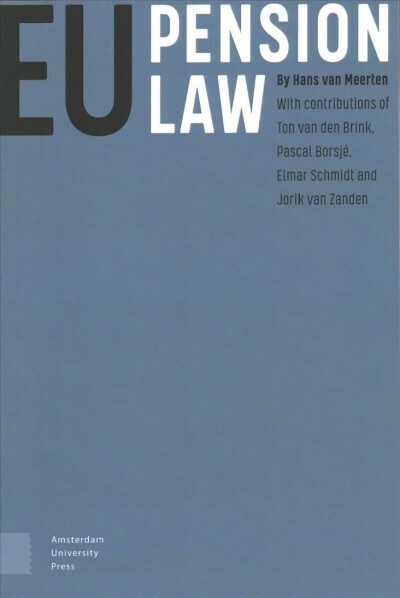 EU PENSION LAW (Paperback)