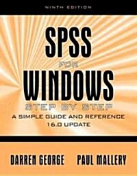 SPSS for Windows Step by Step (Paperback, 9th)