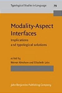 Modality-Aspect Interfaces (Hardcover)