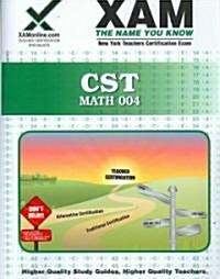 CST Math 004: teacher certification exam (Paperback)