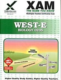 West-E Biology 0235 Teacher Certification Test Prep Study Guide (Paperback)