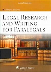 Legal Research and Writing for Paralegals [With Free Web Access] (Paperback, 5)