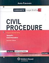 Casenote Legal Briefs Civil Procedure (Paperback, 7th, Study Guide)