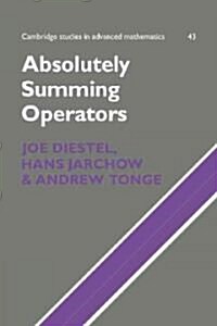 Absolutely Summing Operators (Paperback)