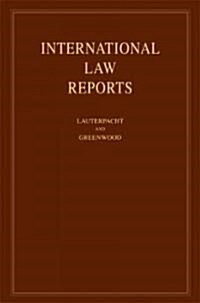 [중고] International Law Reports (Hardcover)
