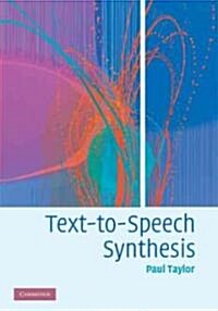 Text-to-Speech Synthesis (Hardcover, 1st)