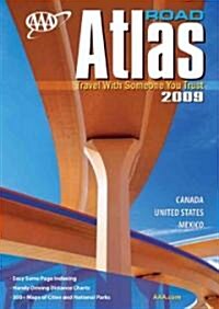 AAA Road Atlas 2009 (Paperback)