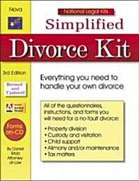 Simplified Divorce Kit (Hardcover, 3rd, BOX)