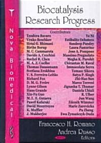 Biocatalysis Research Progress (Hardcover)