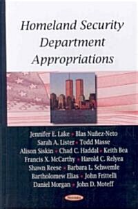 Homeland Security Department Appropriations (Paperback, UK)