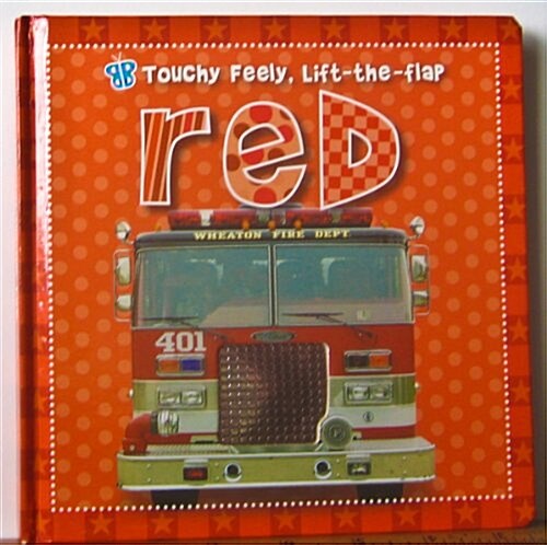 Touchy Feely, Lift-the-flap red (Hardcover)