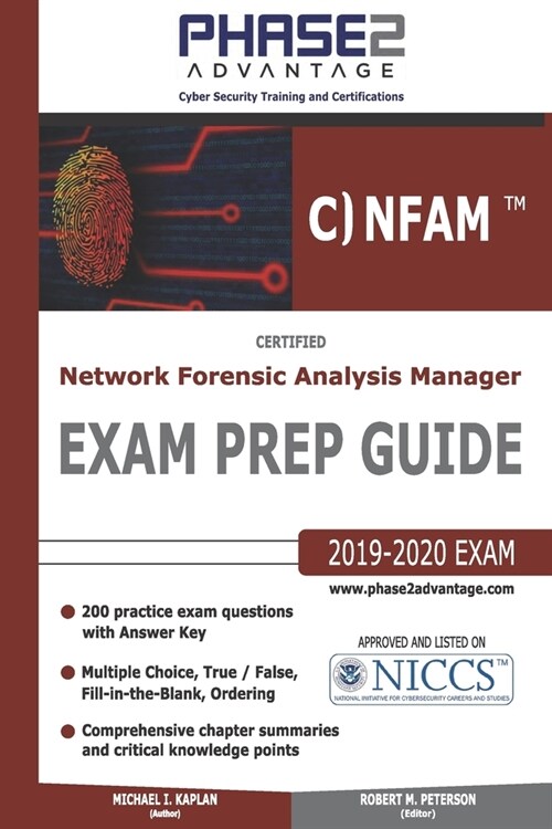 Certified Network Forensic Analysis Manager: Exam Prep Guide (Paperback)