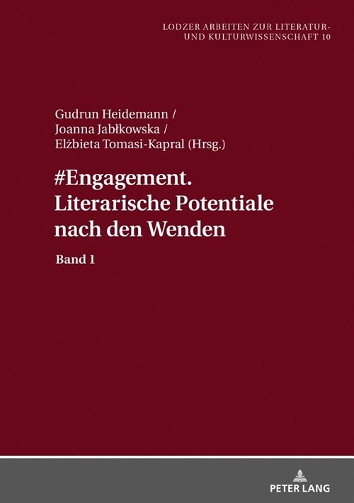 #engagement. Literarische Potentiale Nach Den Wenden: Band 1 (Hardcover)