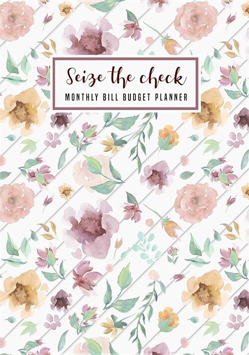 Seize the check: Monthly Bill Budget Planner (Paperback)