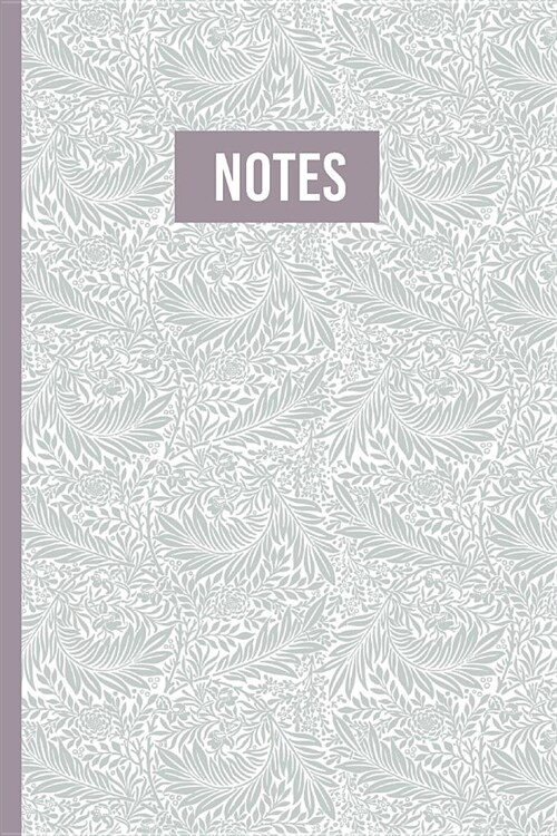 Notes: Cornell Note Taking System Notebook Geometric Vintage Paisley Patterns Notebook for Professionals Classy Art Deco and (Paperback)