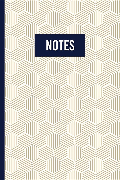 Notes: Cornell Note Taking System Notebook Geometric Vintage Paisley Patterns Notebook for Professionals Classy Art Deco and (Paperback)