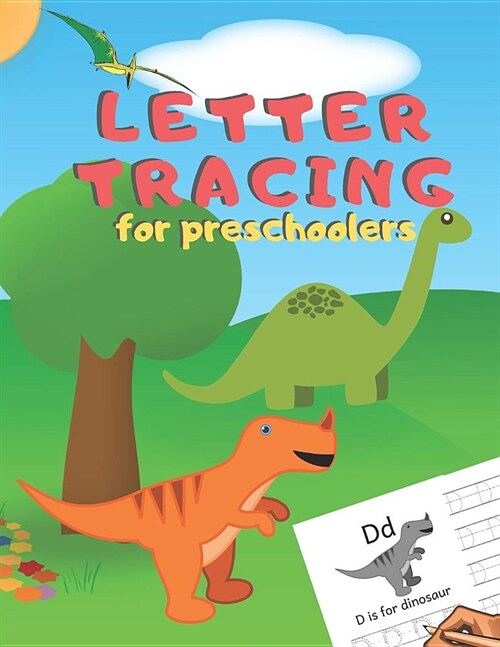 Letter Tracing for Preschoolers: Handwriting Practice Alphabet Workbook for Kids Ages 3-5, Toddlers, Nursery, Kindergartens, Homeschool Learning to wr (Paperback)