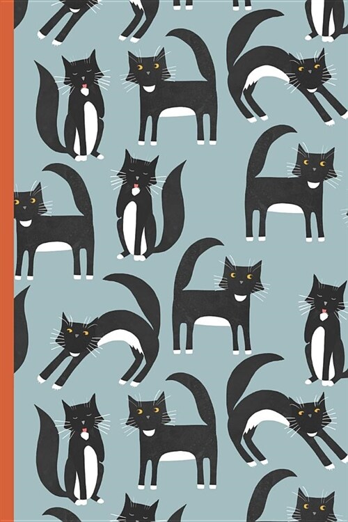 Notes: A Blank Dot Grid Notebook with Cute Cat Cover Art (Paperback)