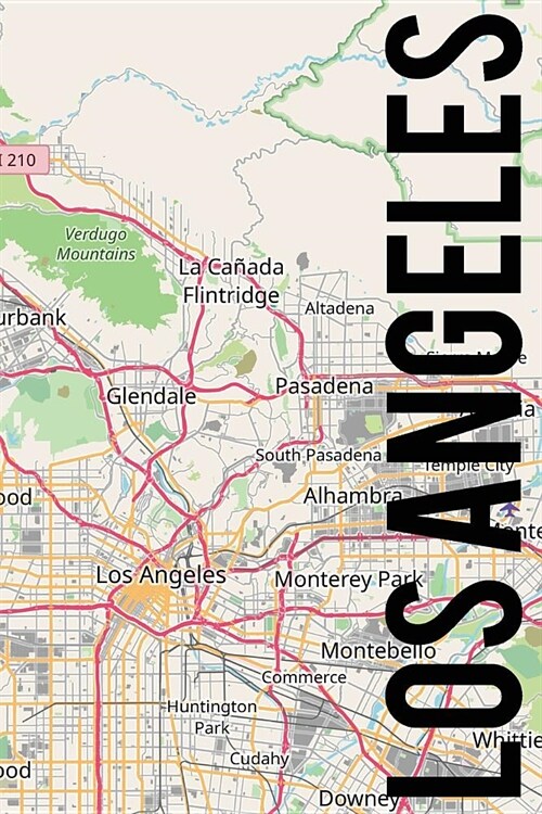 Los Angeles: 6x9 blank lined journal (Paperback)