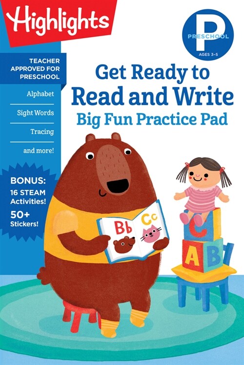 Preschool Get Ready to Read and Write Big Fun Practice Pad (Paperback)
