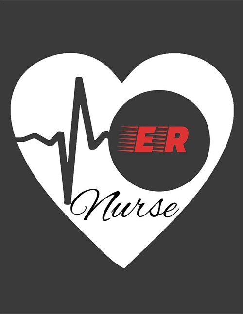 ER Nurse: 12 Month Weekly Planner - Track Goals, To-Do-Lists, Birthdays - Nurses Agenda Calendar (Paperback)