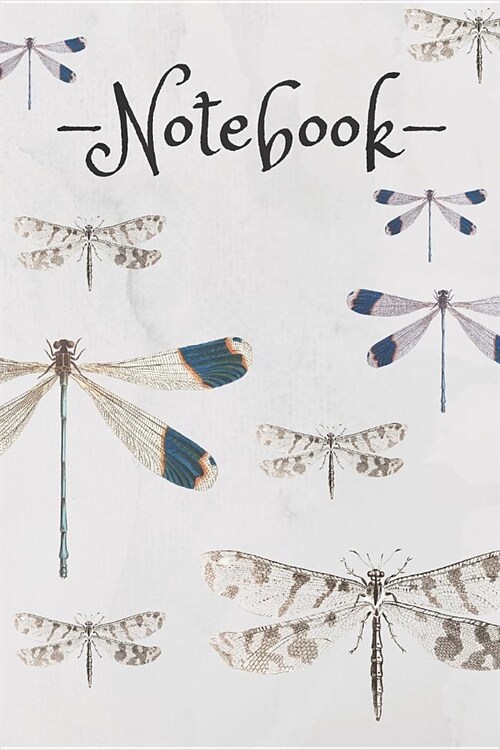 Notebook: Dragonfly Journal Insects Design (Paperback)