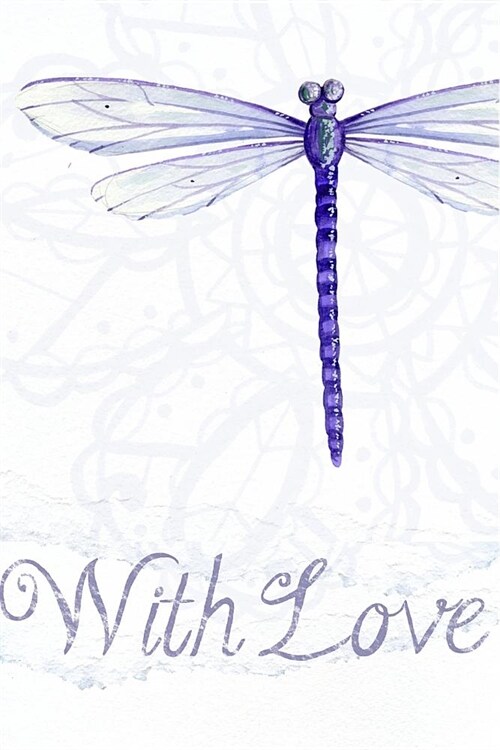 Notebook: Dragonfly Notebook Gift Ideas For Women: 120 Page (6 x 9) Blank Lined Journal (Paperback)
