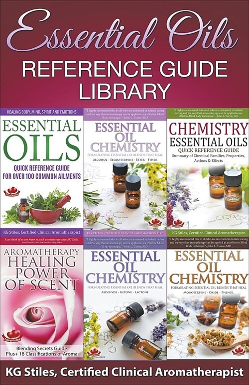 Essential Oils Reference Guide Library (Paperback)