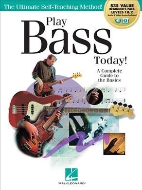 Play Bass Today! All-In-One Beginners Pack: Includes Book 1, Book 2, Audio & Video (Paperback)