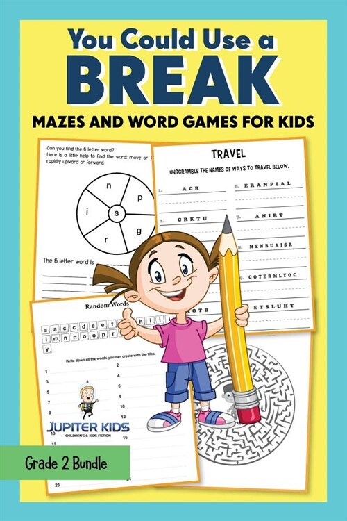 You Could Use a Break: Mazes and Word Games for Kids: Grade 2 Bundle (Paperback)